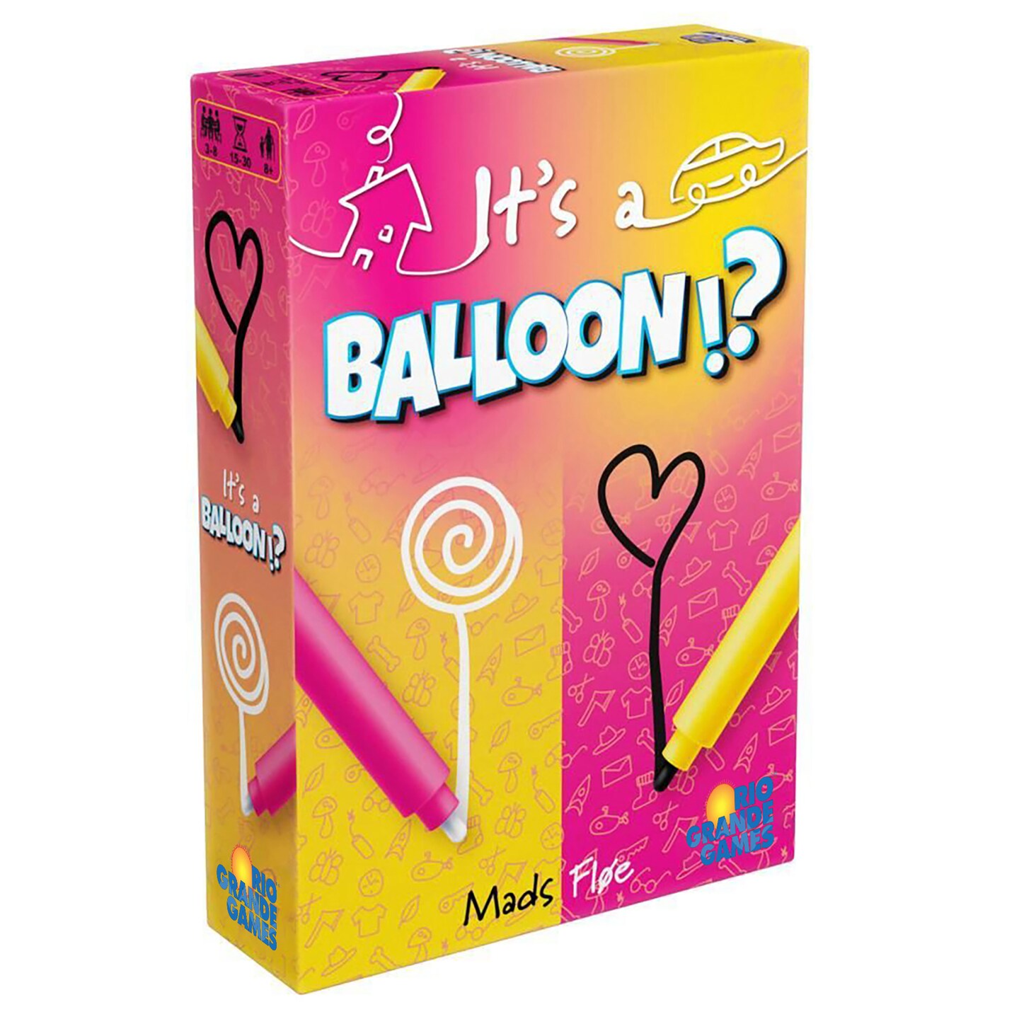 It's A Balloon - Word Guessing Drawing Game for Parties and Families, Ages 8+