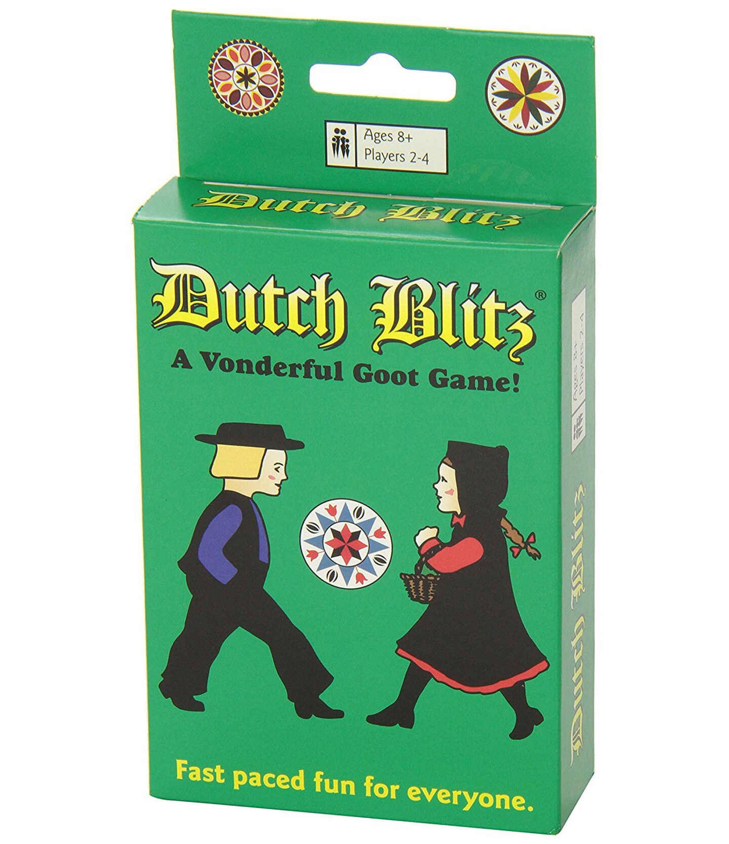 Dutch Blitz: The Original Fast Paced Card Game, Contains 160 Cards, Quick and Easy to Learn, Great Family Game, Fun for Everyone, For 2 to 4 Players, For Ages 8 and Up