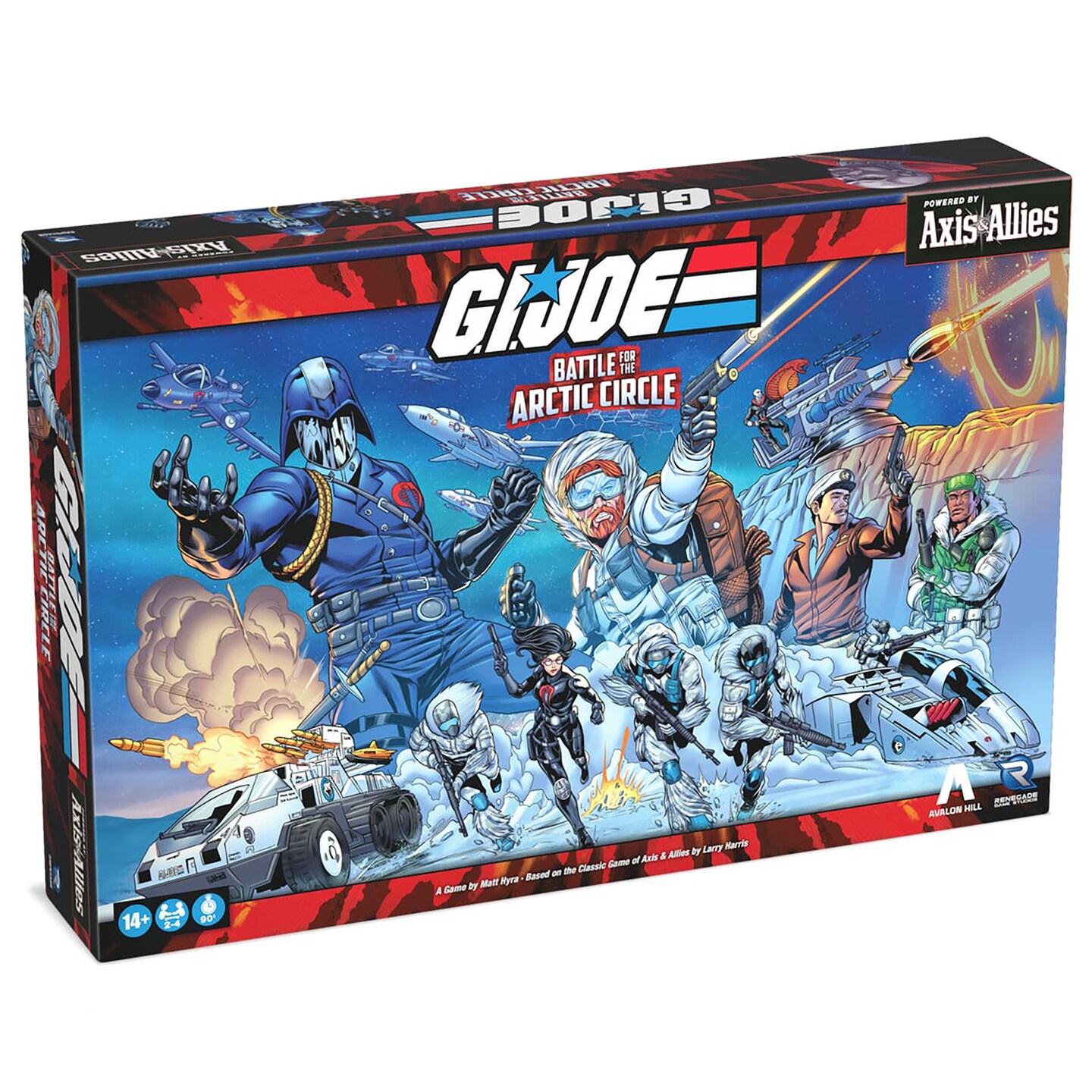Renegade Game Studios G.I. Joe: Battle for The Arctic Circle Powered by Axis & Allies