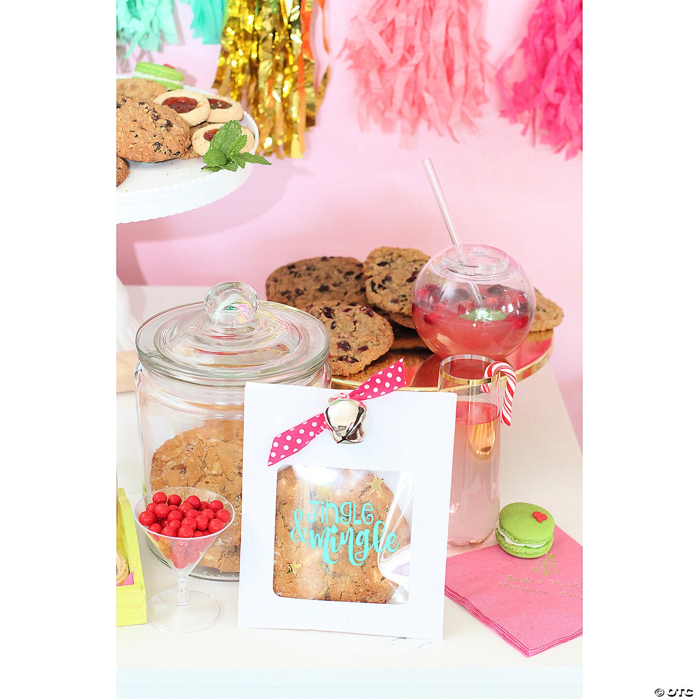 White Paper Treat Bags with Cellophane Window 5 3/4" x 8" - 24 Pc