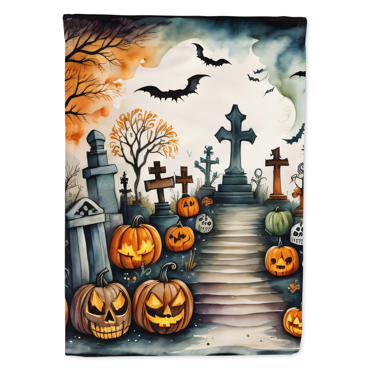 Day Of The Dead Spooky Halloween House Flag | Michaels