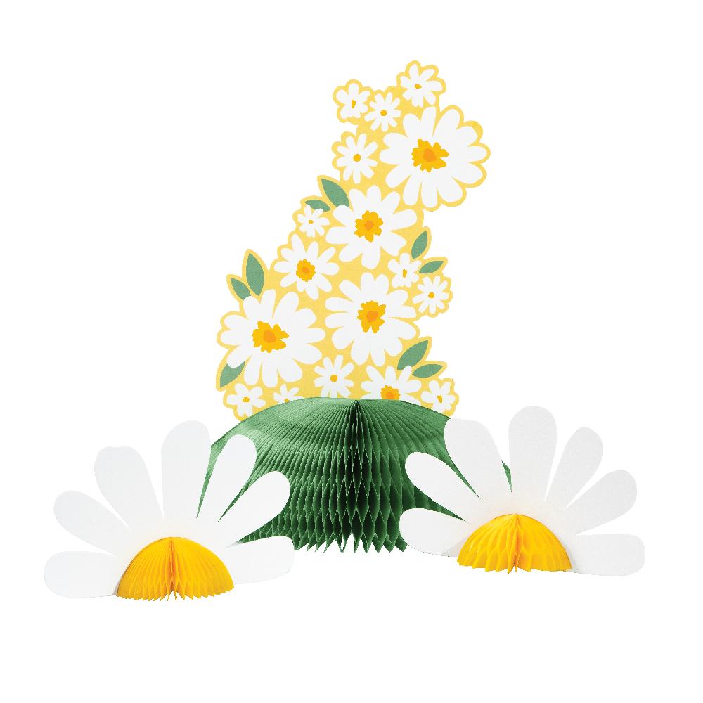 Sweet Daisy Honeycomb Centerpiece