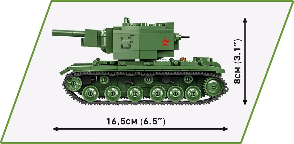 COBI Historical Collection WWII KV-2 Heavy Tank