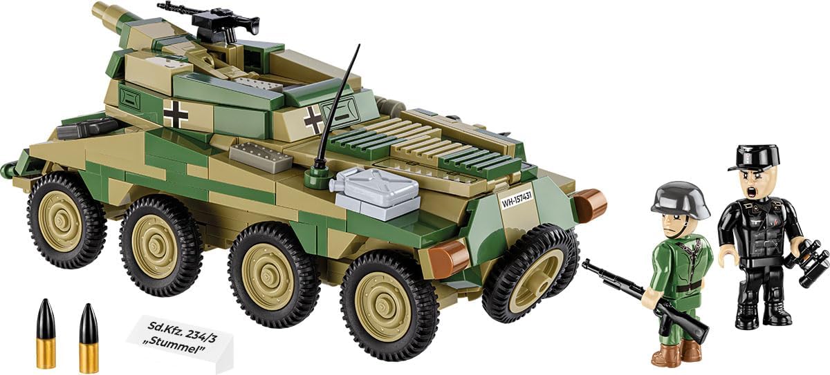 COBI Historical Collection WWII Sd.Kfz 234/3 STUMMEL Vehicle