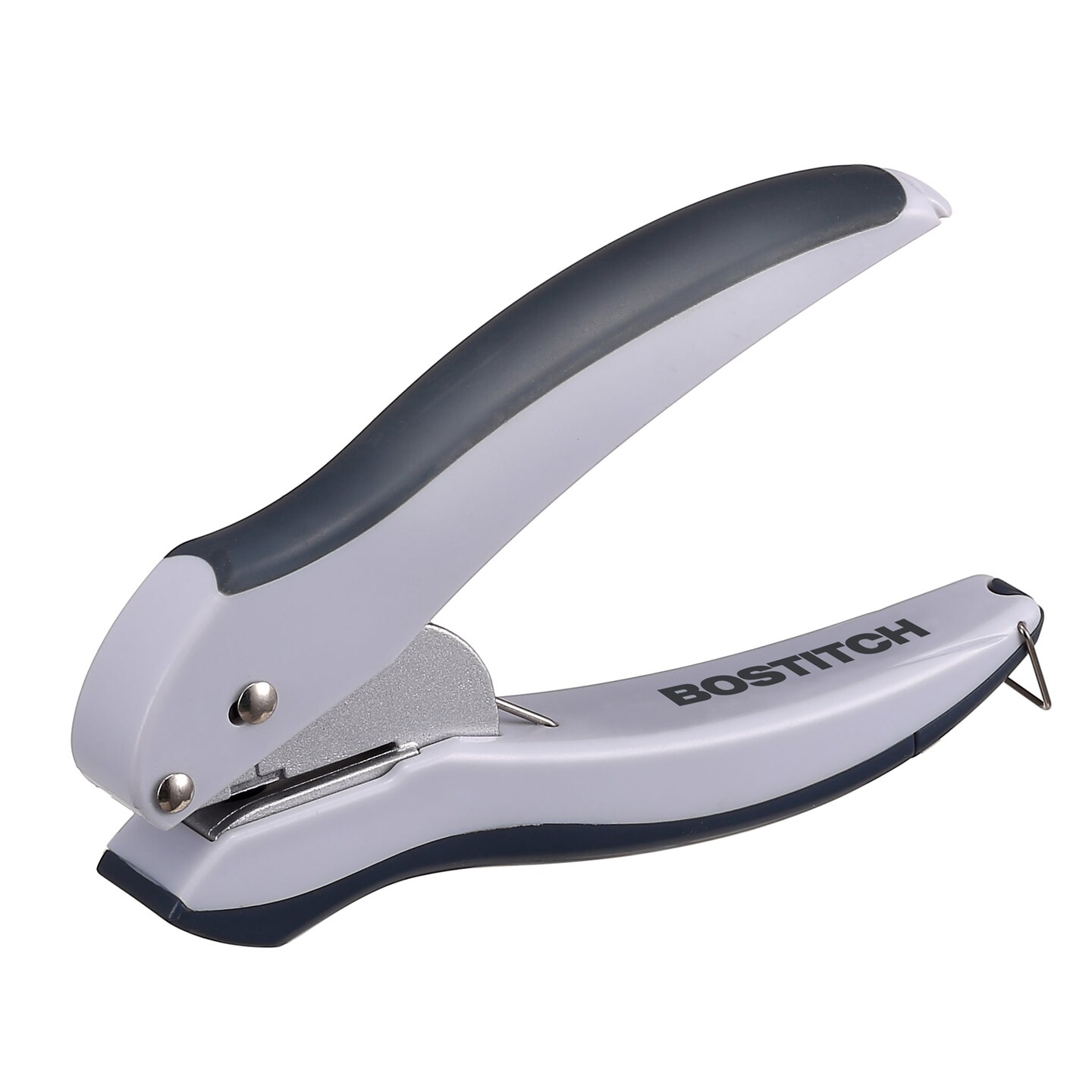 EZ Squeeze&#x2122; 1-Hole Punch, Gray, Pack of 5