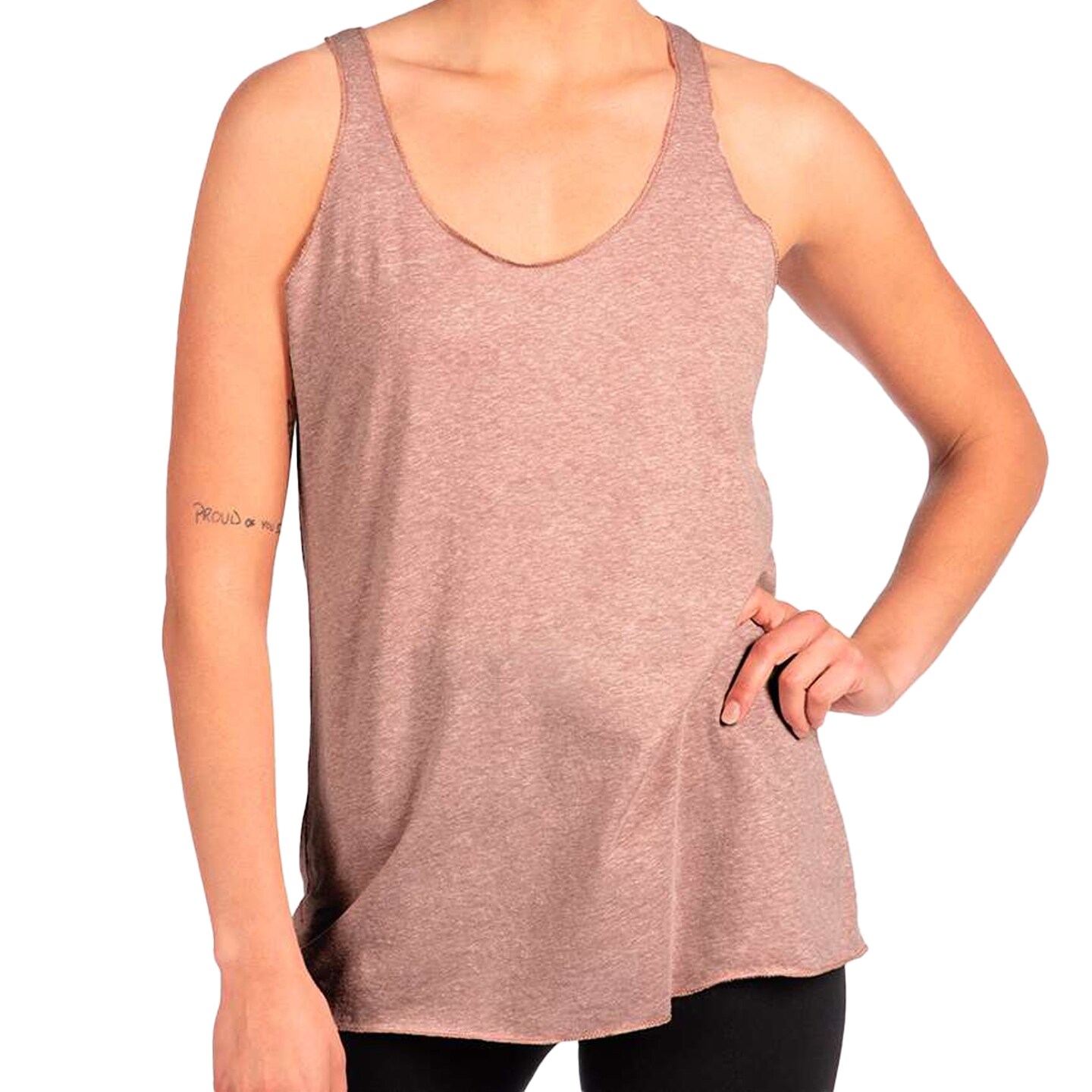 Next Level Women’s Triblend Racerback Tank, Soft Muscle Tank Top for Everyday