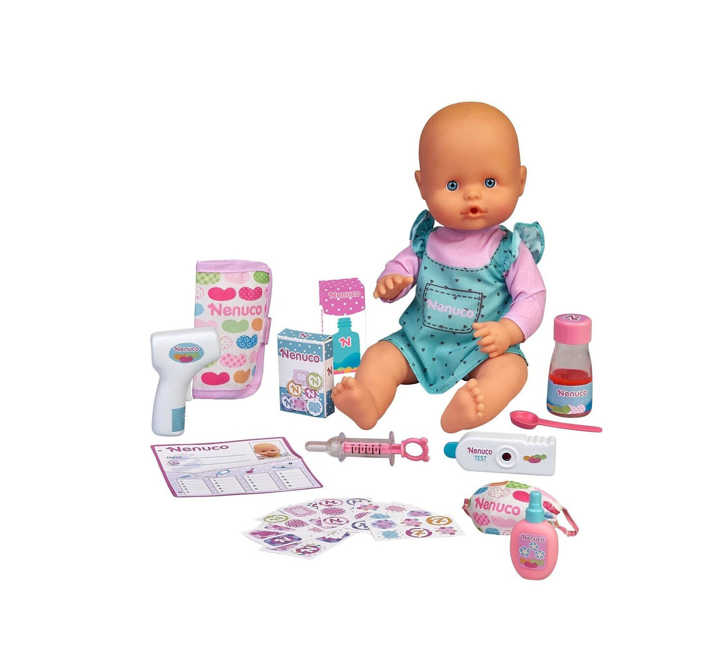 Nenuco Are You Sick? Baby Doll Play Set