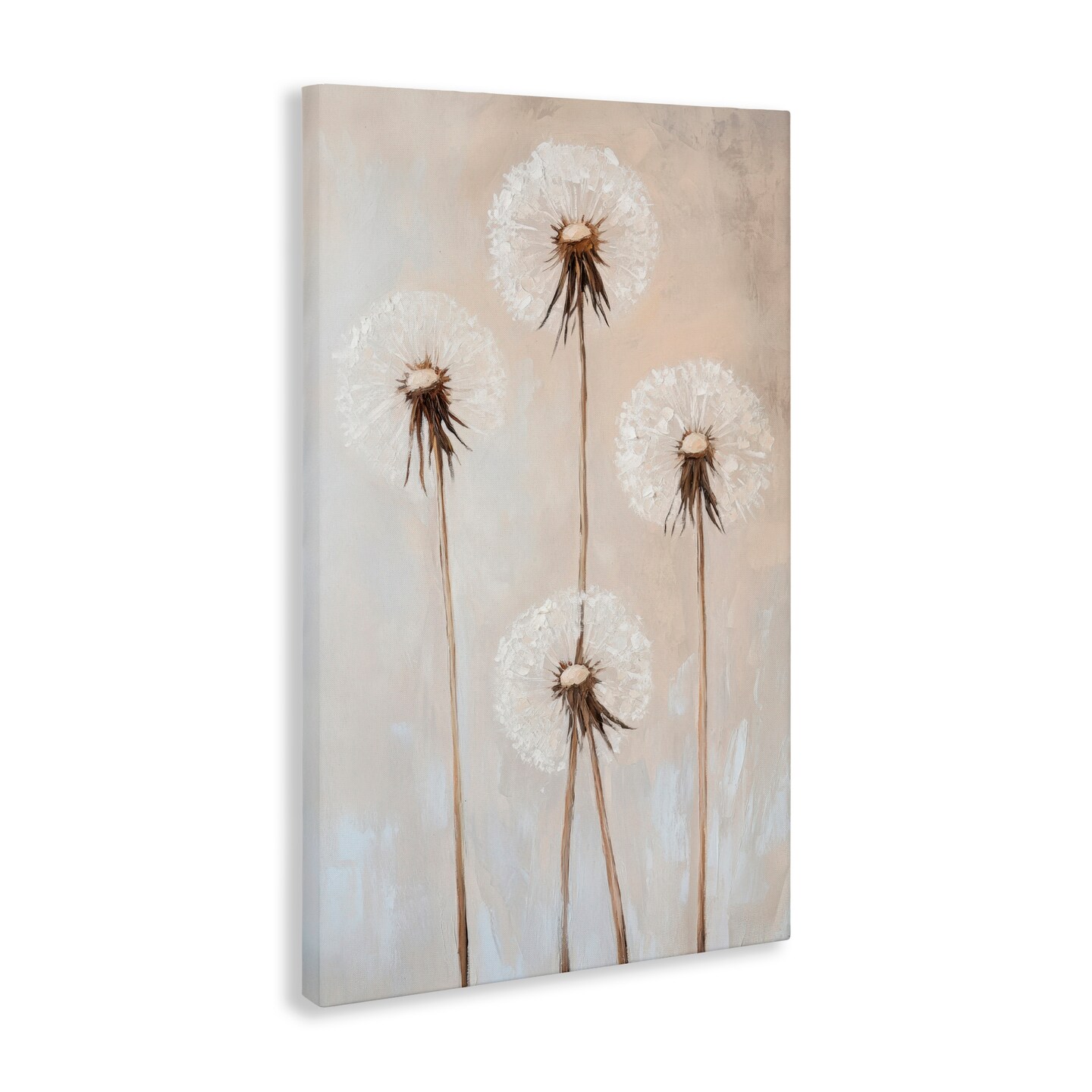 Stupell Industries Neutral Dandelion Illustration Canvas, design by Petal Prints Design