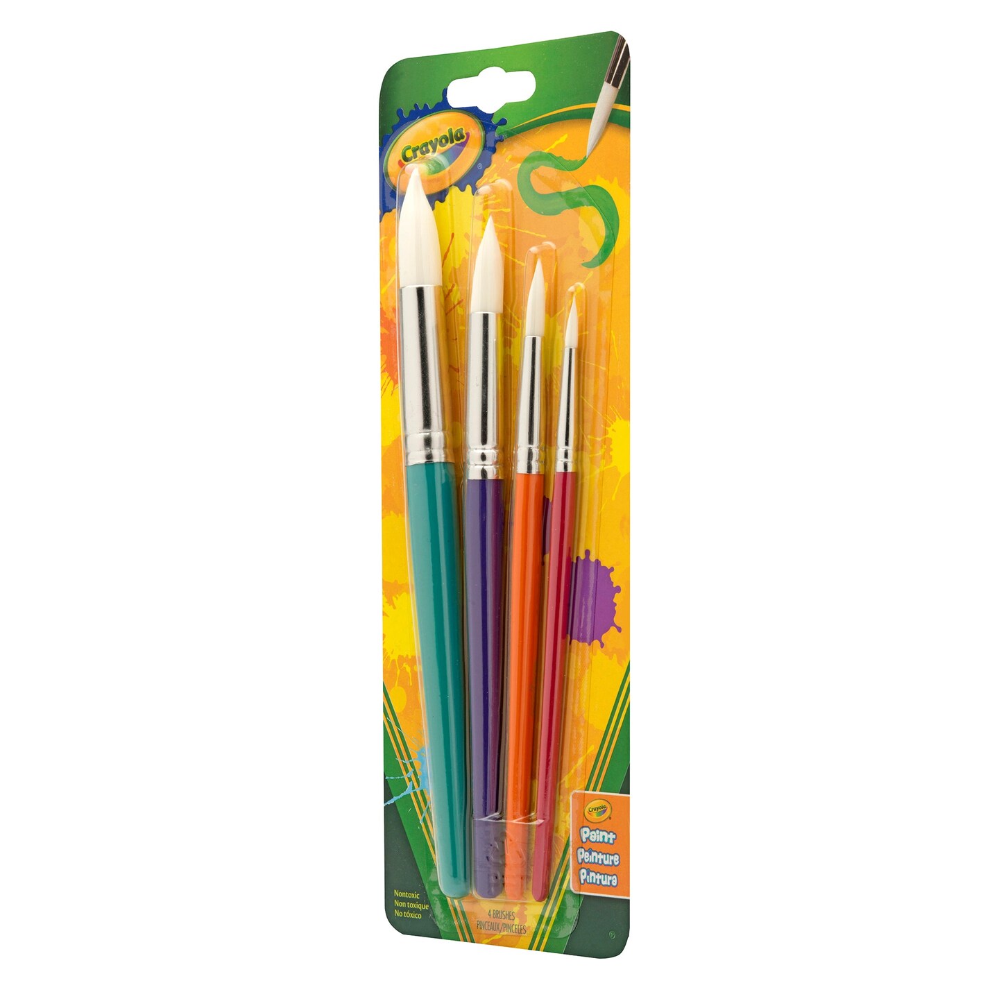 Round Brush Set, 4 Count