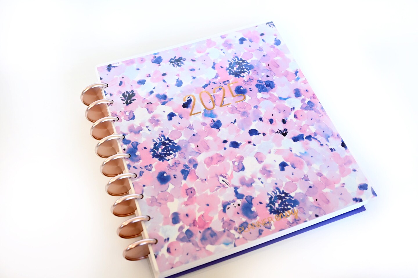 2025 Planner - Signature Layout, Disc Bound - &#x22;Purple Hydrangea&#x22; (#812)