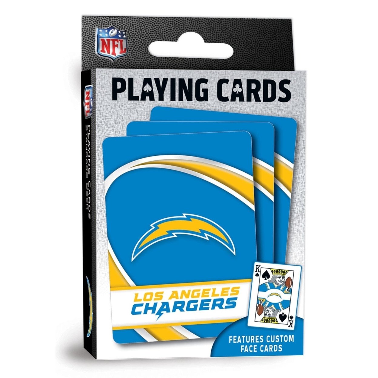 Los Angeles Chargers Playing Cards 54 Card Deck Officially Licensed Nfl Merchandise