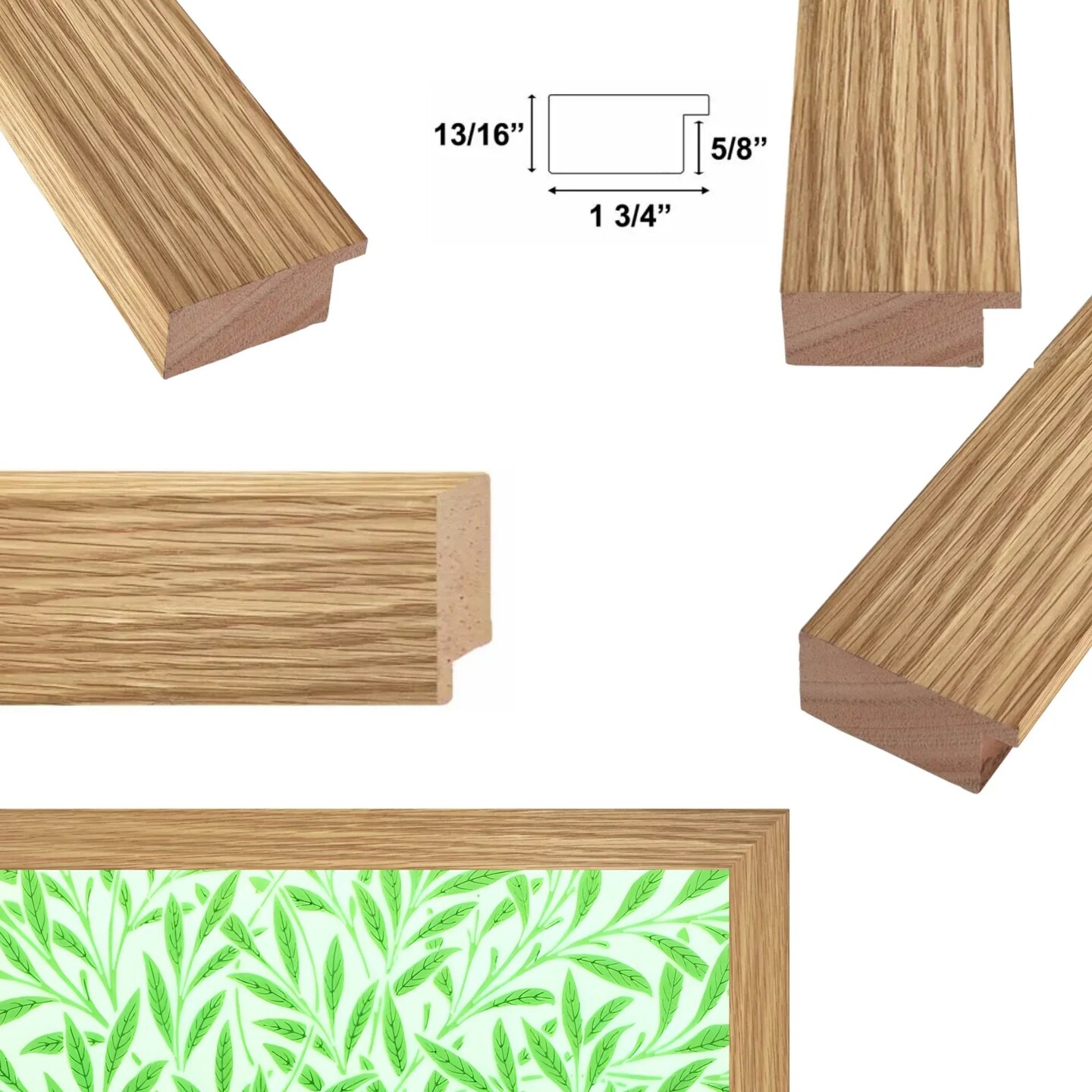 Large Framed Corporate Office Decor Wall Art Canvas 40x60 Inch - William Morris