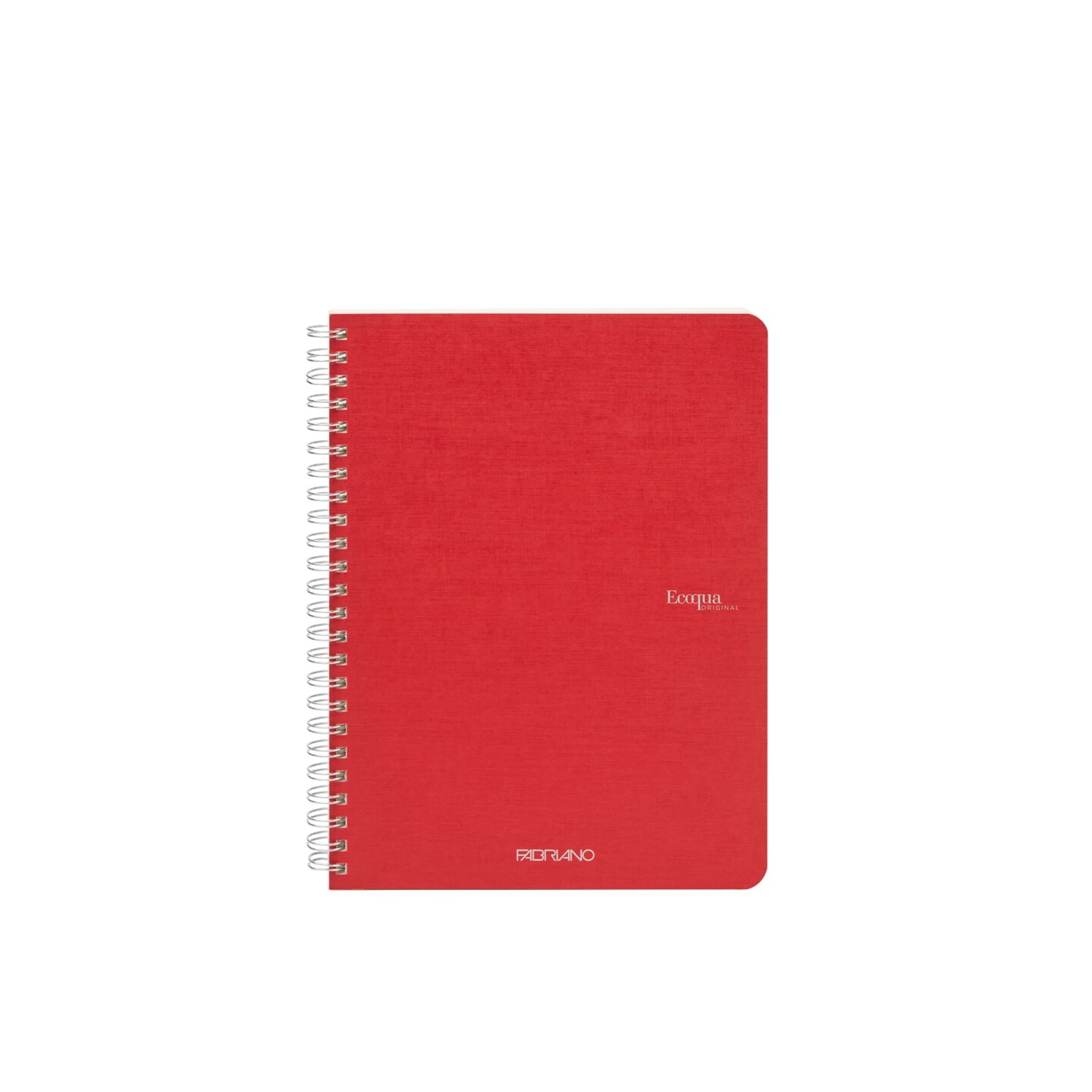 Fabriano Ecoqua Original Spiral-Bound Notebook, A5, 70 Sheets