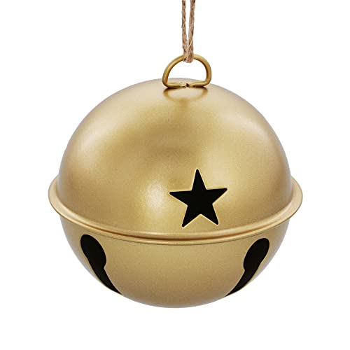 Jingle Bell Ornaments, 3.35-inch Diameter, 6-Pack
