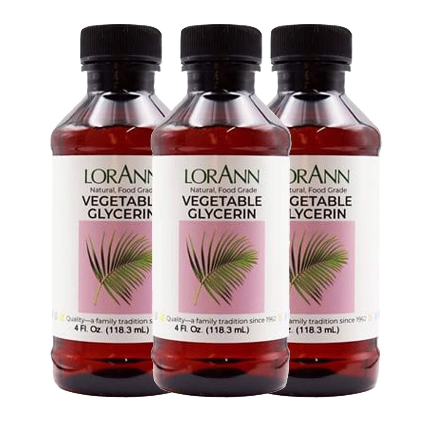 LorAnn Oils Natural Vegetable Glycerine 4 Ounce Bottle