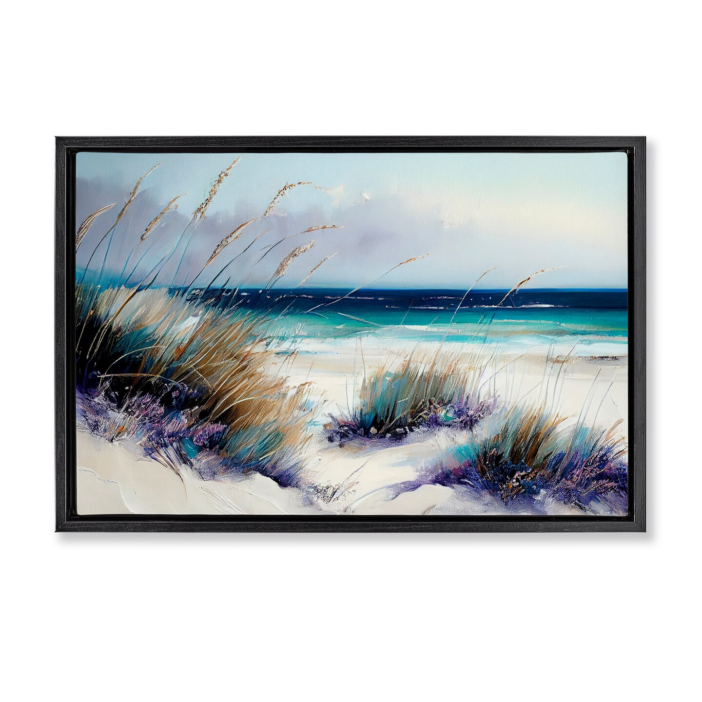 Stupell Industries Euphoria Beach Dunes Floating Frame, design by Sasha