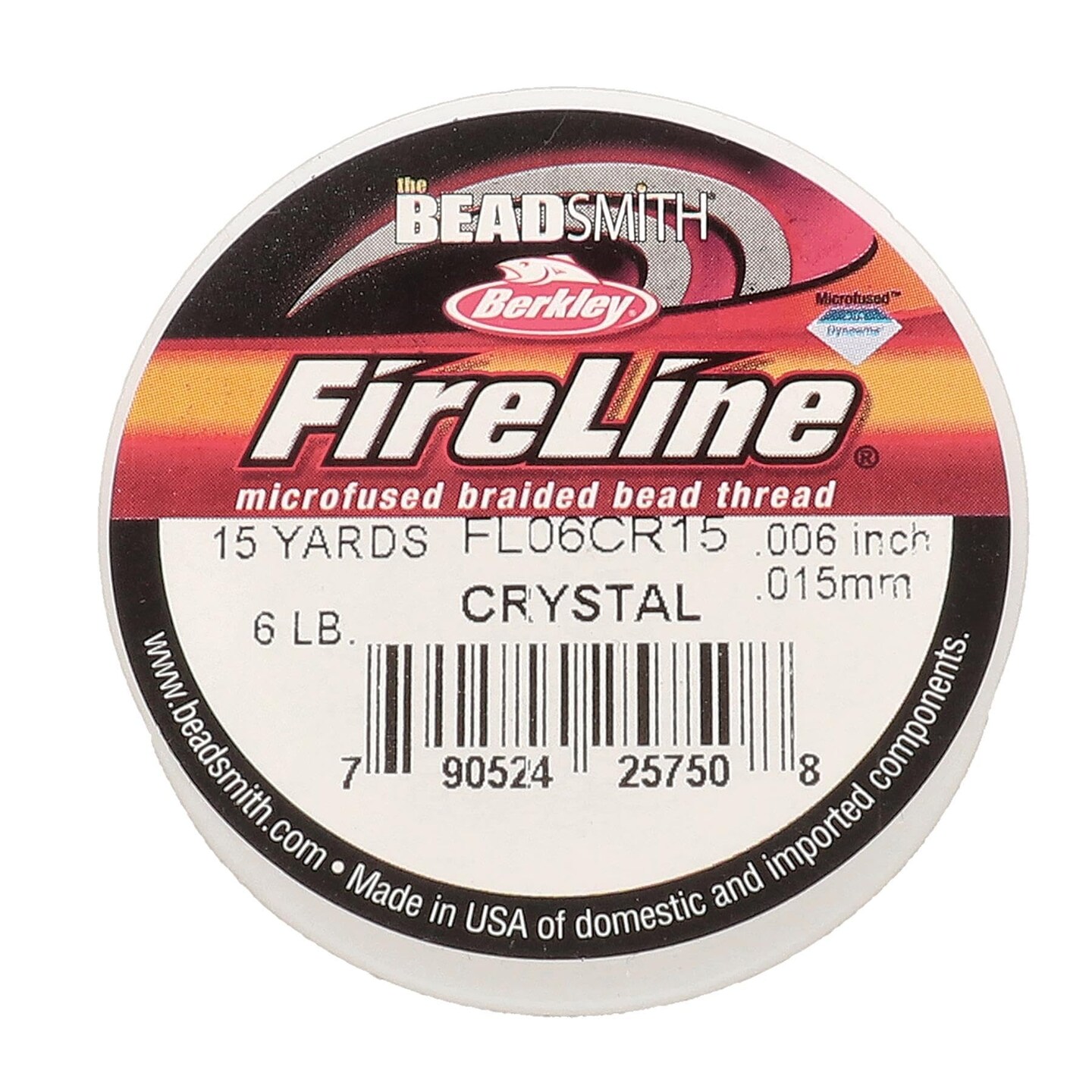 The Beadsmith Fireline by Berkley – Micro-Fused Braided Thread