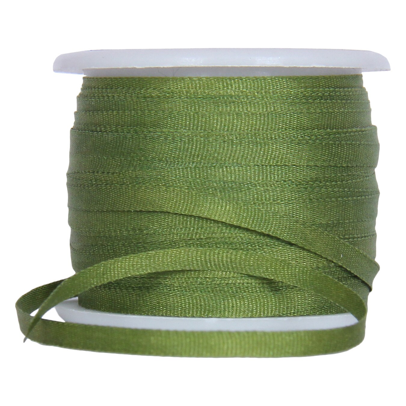 Threadart 100% Pure Silk Ribbon - 3 Widths 2MM, 4MM, 7MM - 50 Colors Available