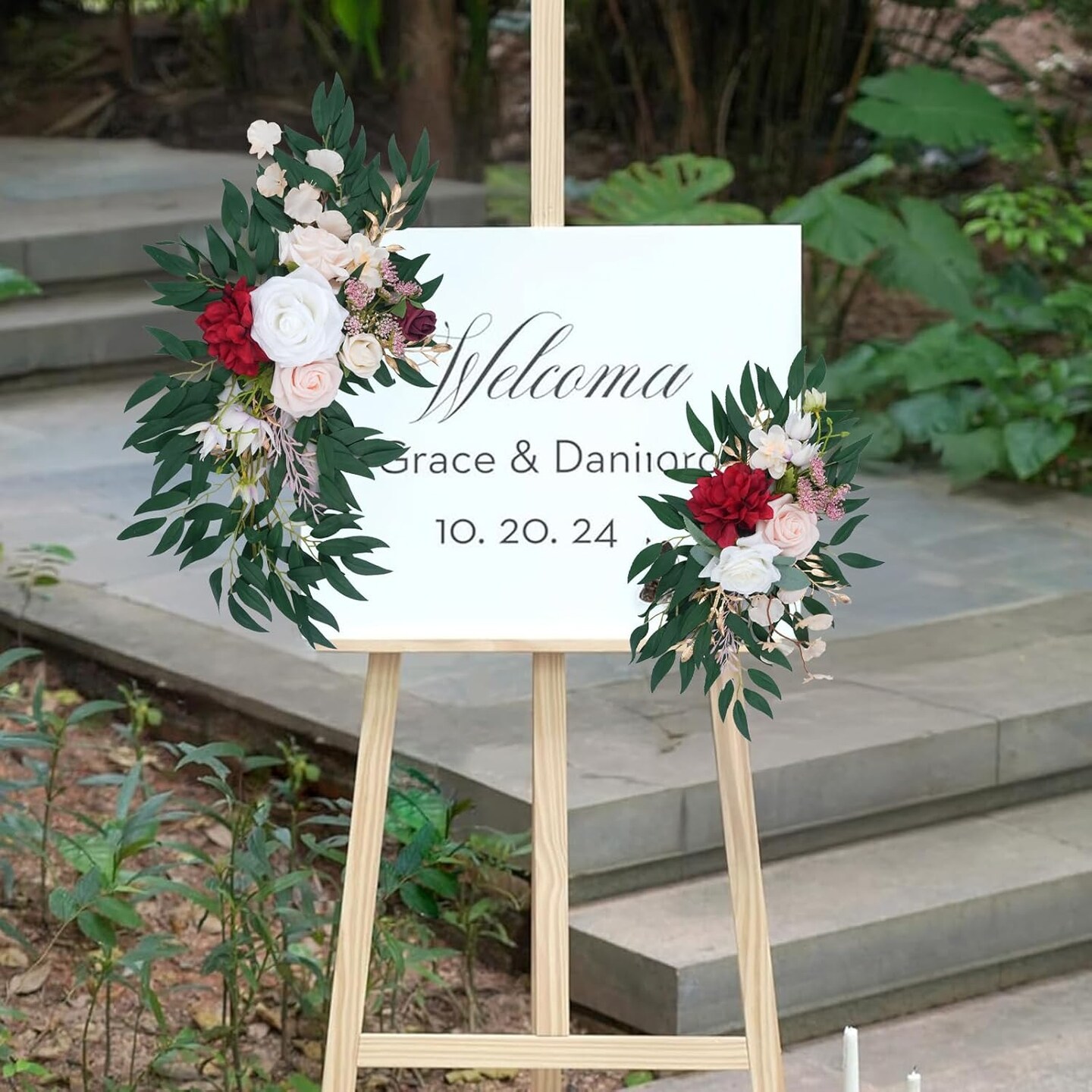 Artificial Floral Flower Swag Wedding