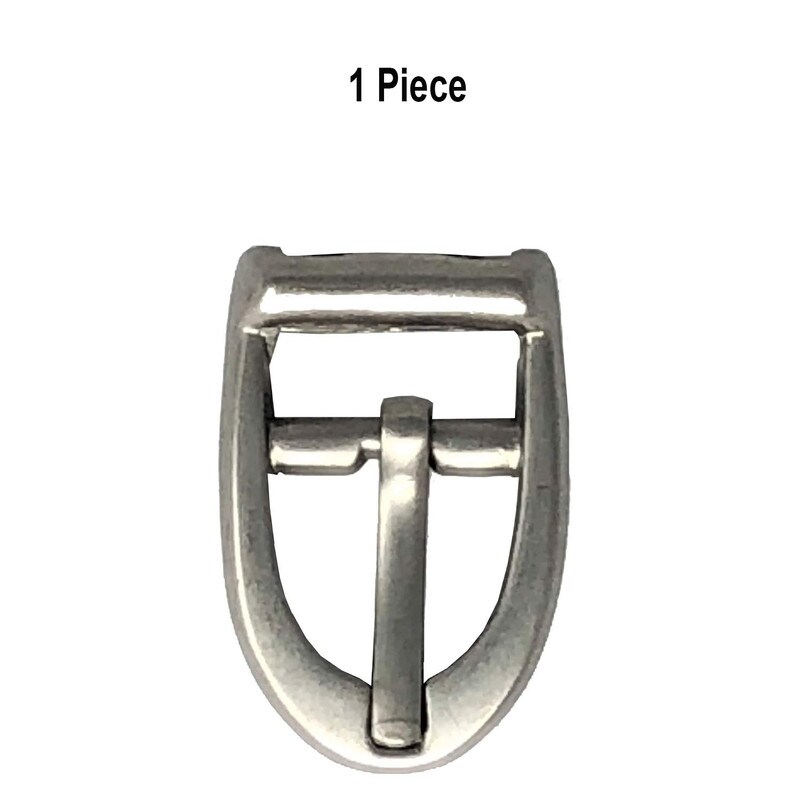 Small Buckles with Matte Silver Finish 1&#x22; x 5/8&#x22;