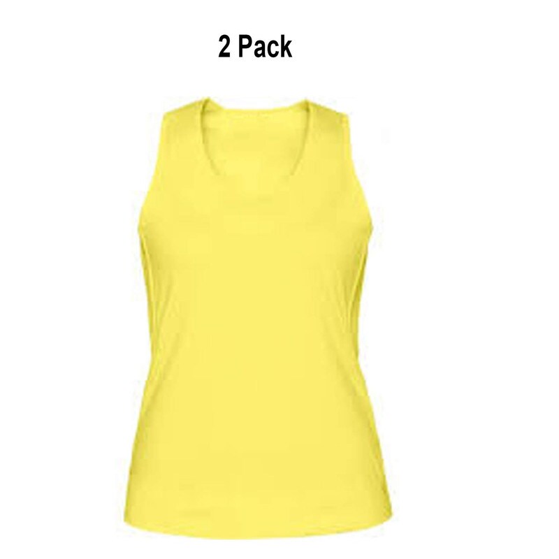 Sofra Ladies Loose Fit Jersey Tank Comfortable and Stylish Cotton Top