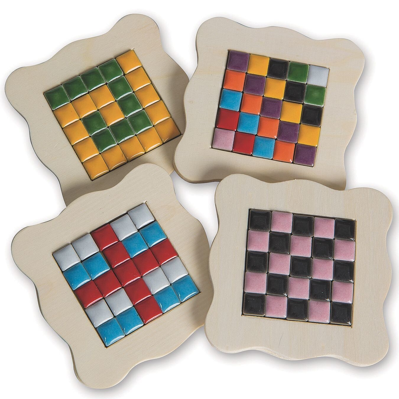 Tiny Tile Coasters Craft Kit (Pack of 16)