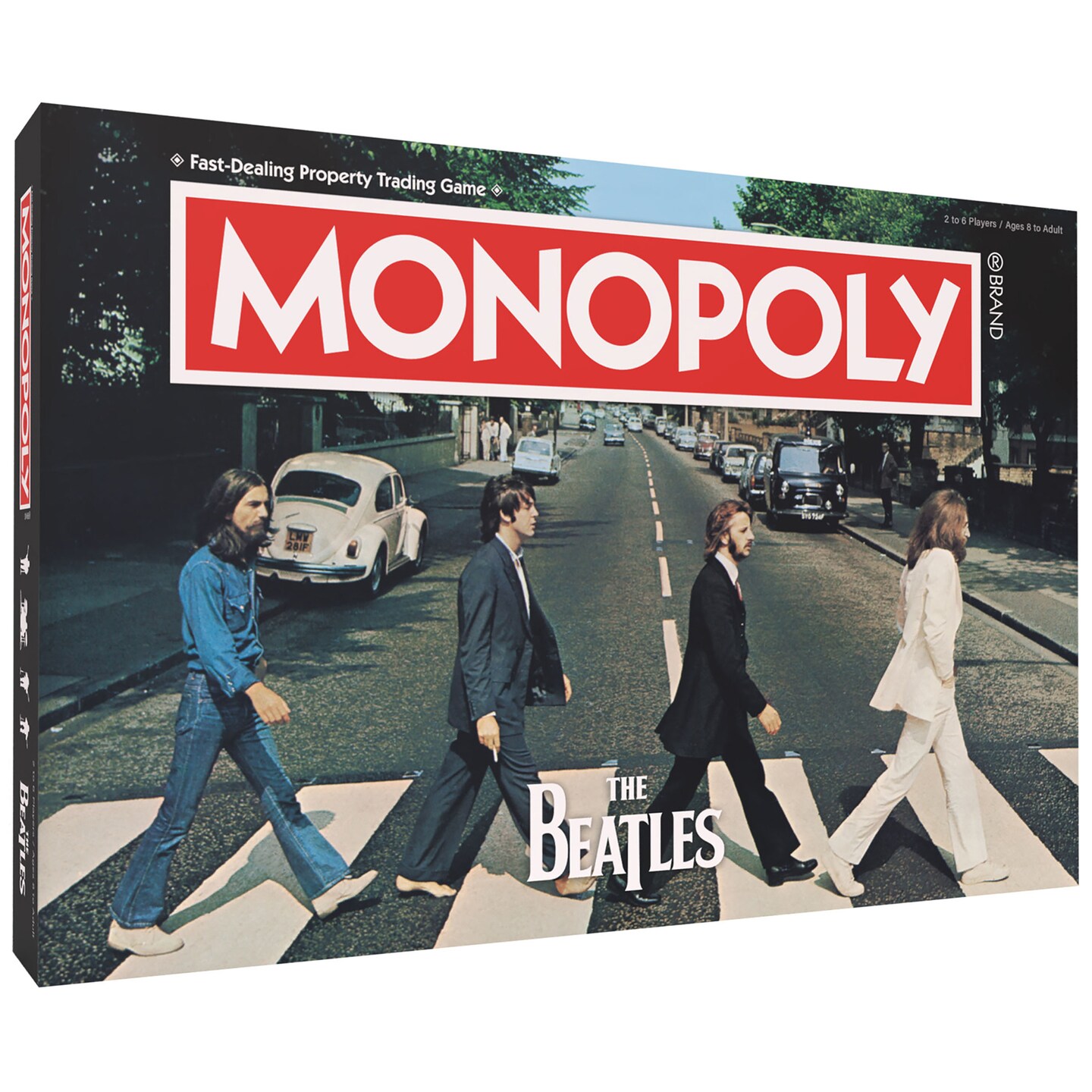 MONOPOLY: The Beatles - Collectible Licensed Edition, Strategy Board Game, Based On The Iconic Rock Band&#x27;s Discography, Family Ages 8+, 2-6 Players