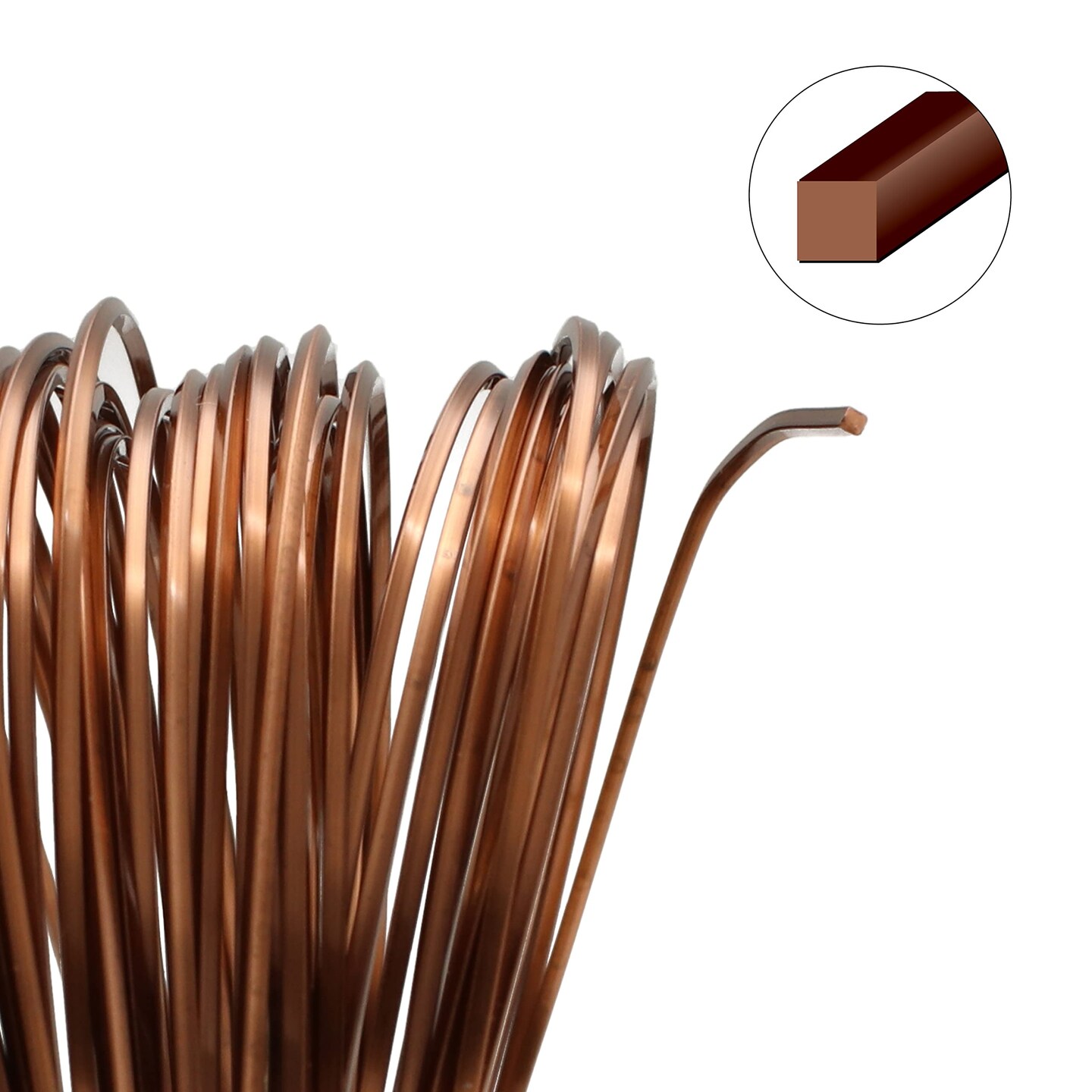 The Beadsmith Square Craft Soft Wire