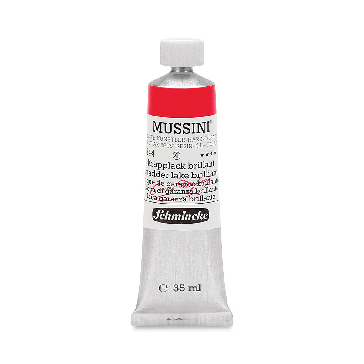Schmincke Mussini Oil Colors - Madder Lake Brilliant, 35 ml tube