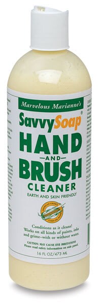 Marvelous Marianne's SavvySoap Hand and Brush Cleaner - 16 oz