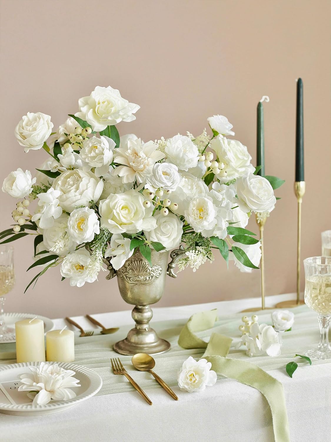 Artificial Flowers DIY Box Set Fake Roses Bouquet