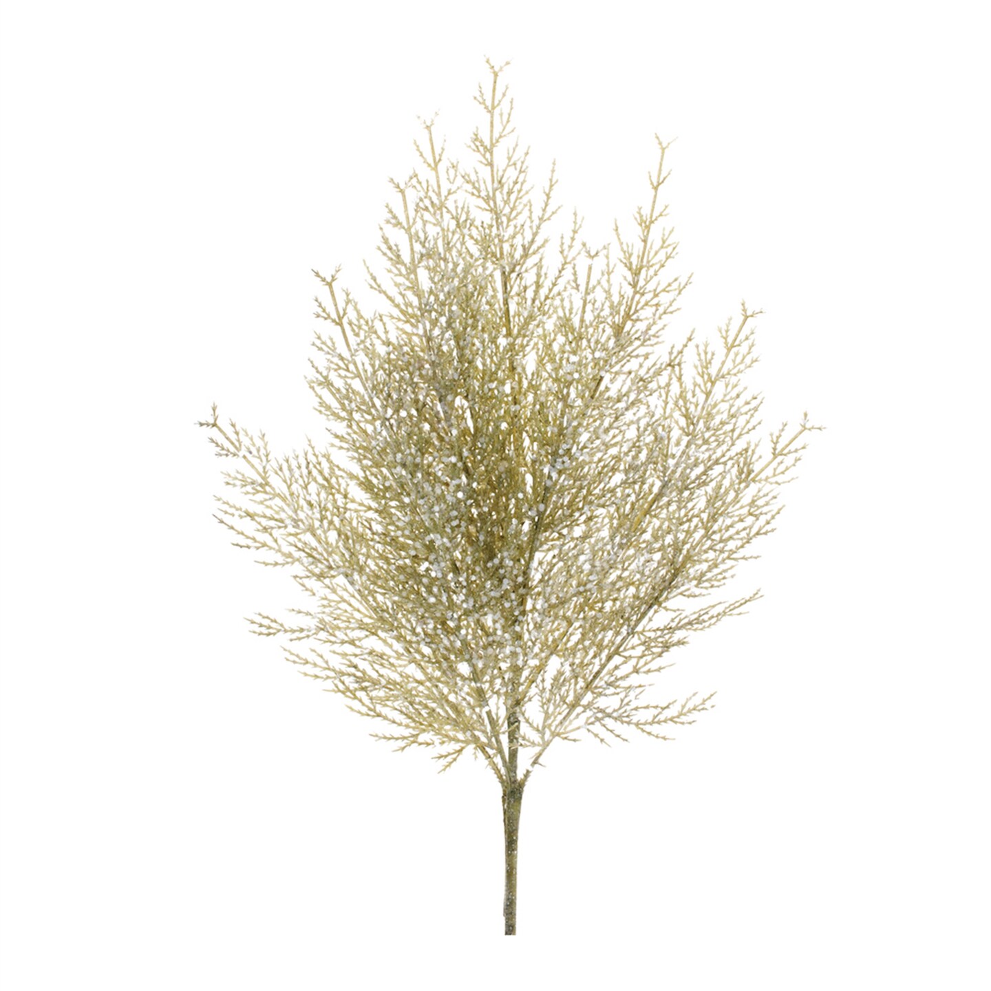 Melrose Glittered Cedar Artificial Christmas Sprays - 27.5" - Green - Set of 6