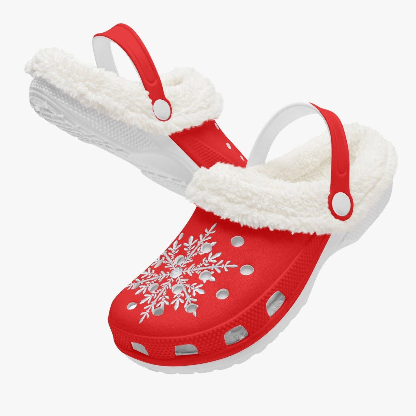 Shops crocs faux fur slipper