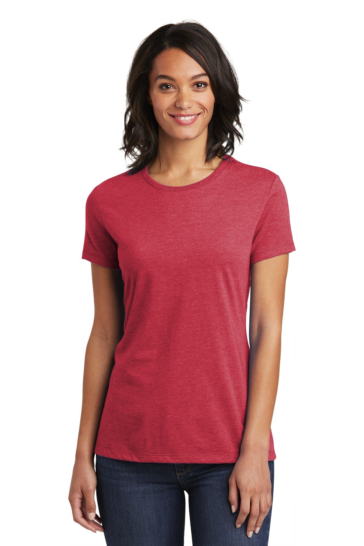 Women's Funny Camper Letter Graphic T-Shirt - V-Neck, Short Sleeve, Casual Tee (Green, Sizes S-XXL)
