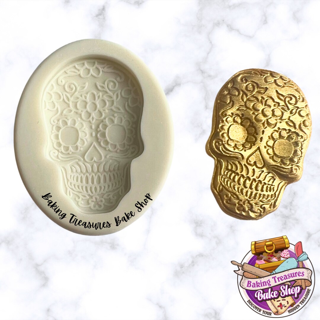Day Of the Dead Sugar Skull Silicone Mold