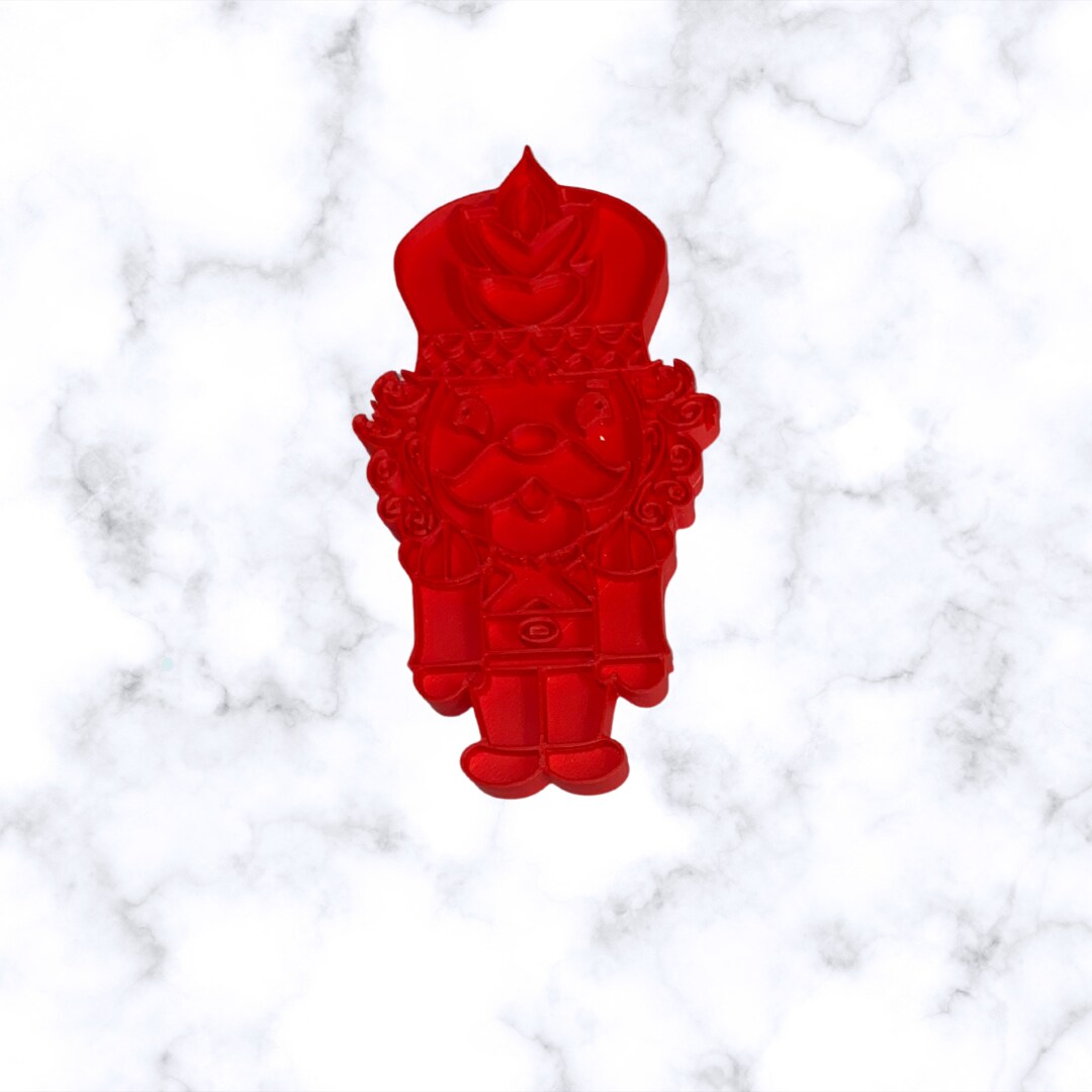Christmas Nut Crackers Cookie Cutter &#x26; Stamp