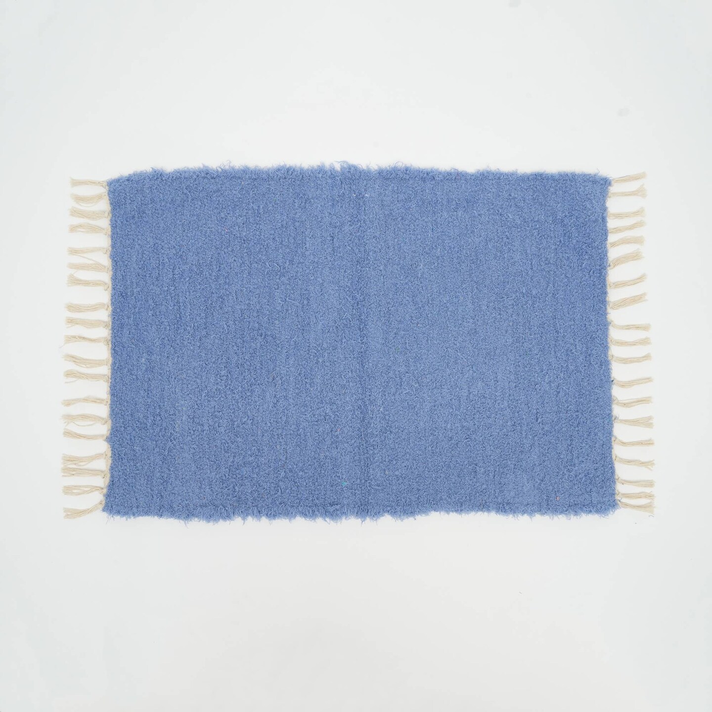 36&#x22;x24&#x22; Small Area Rug &#x2013; Soft Cotton &#x26; Polyester Scatter Rug with Fringe