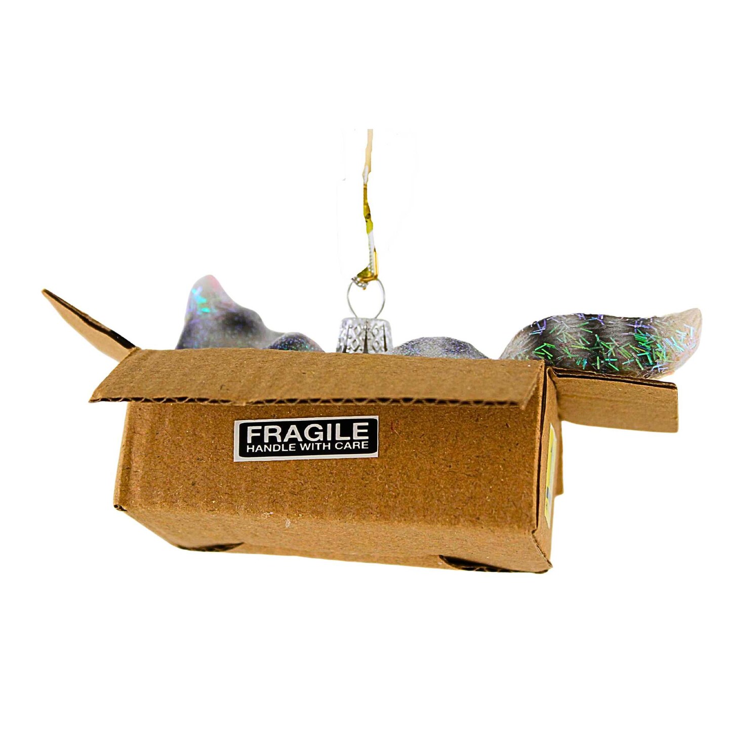 Cody Foster 2.0 Inch Best Cat Toy Christmas Tree Ornament , Christmas Decor Kitten Playful Feline