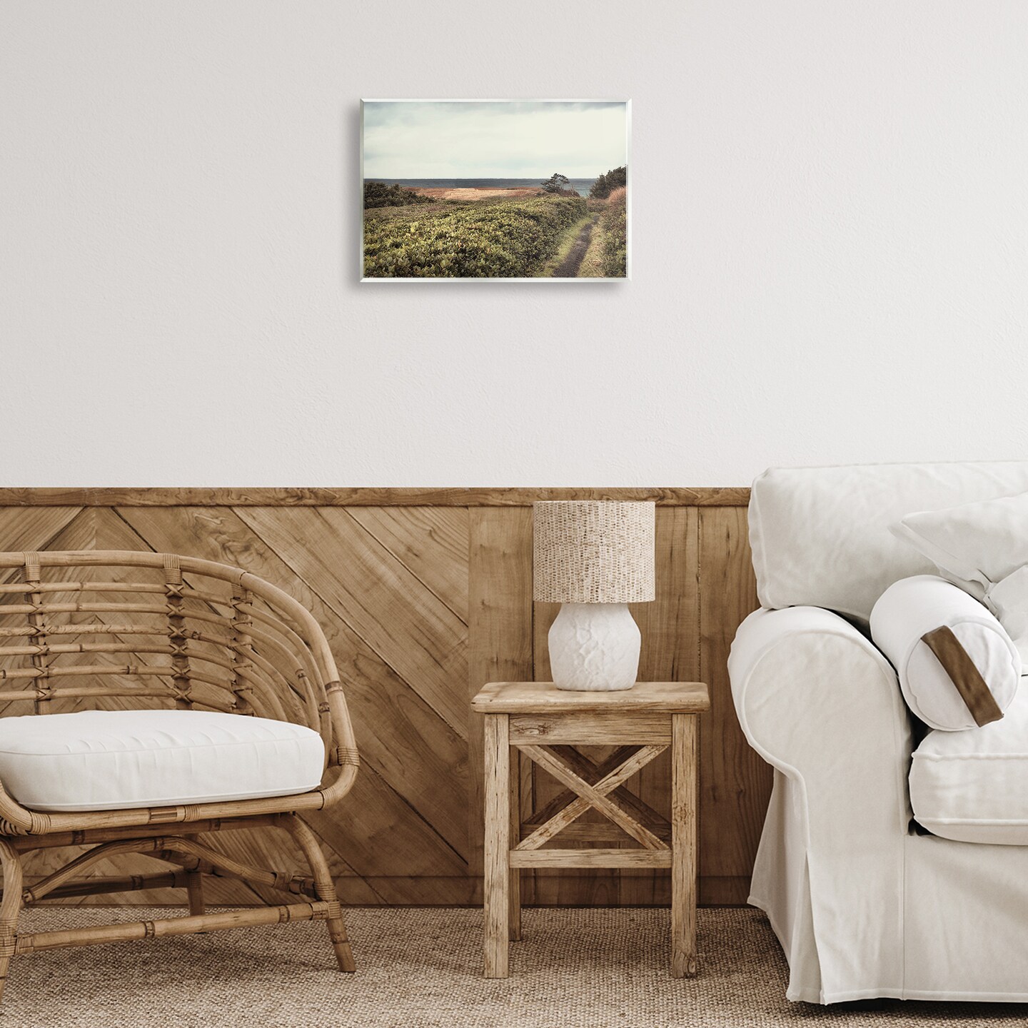 Stupell Industries Serene Coastal Pathway Wall Plaque Art Design by Andy Amos