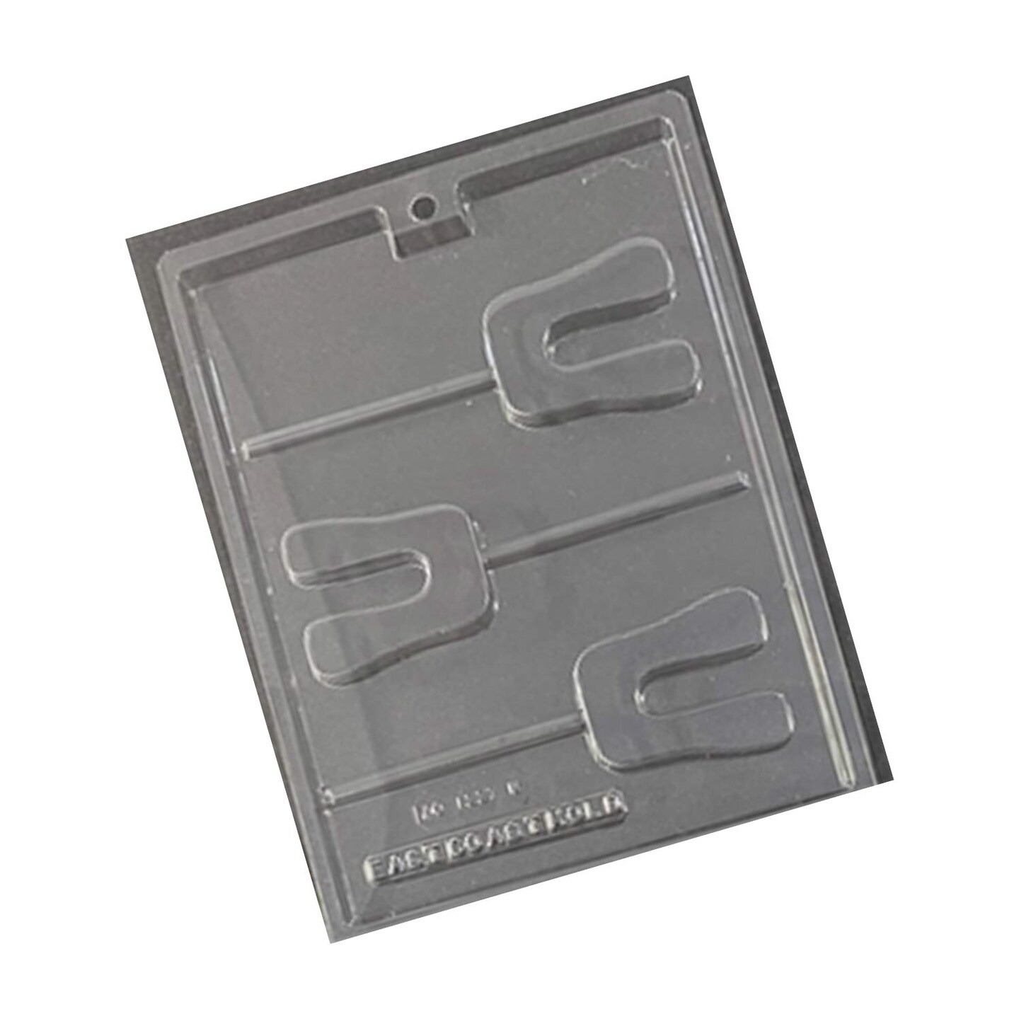 Letter U Pop Chocolate Mold for Custom Treats
