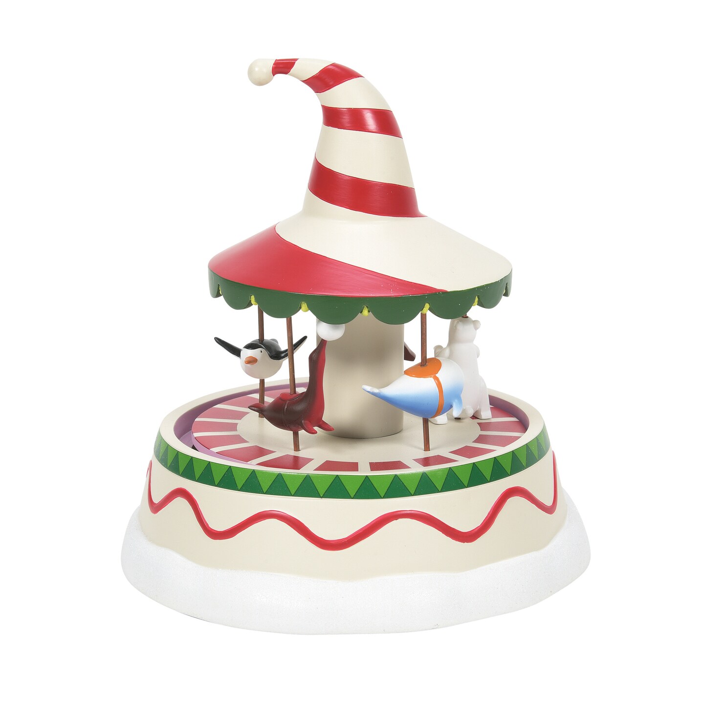 Nightmare Before Christmas Village Christmas Town Carousel Village Accessory Figurine