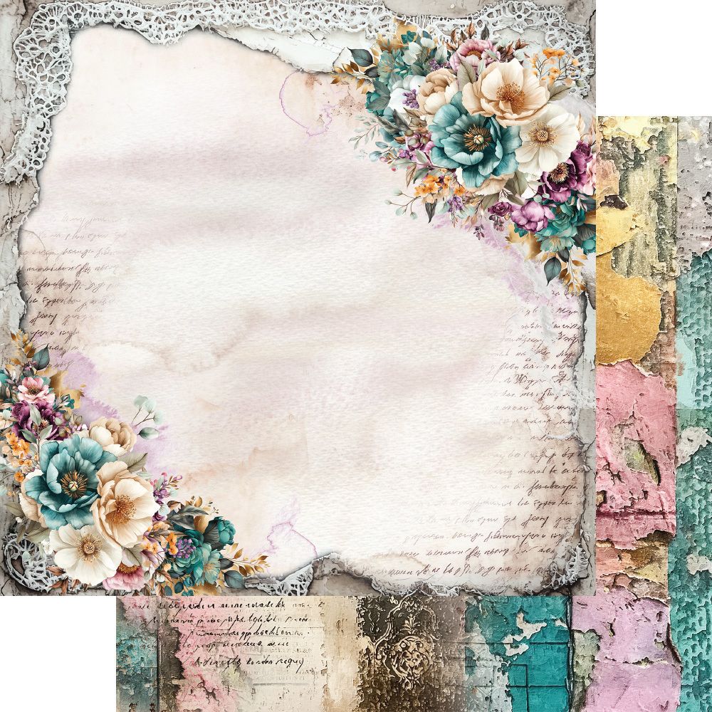 Alchemy of Art “Dreamy Dreams” 6x6 Scrapbook Paper Pad | 24 Sheets | Vintage Romantic Designs