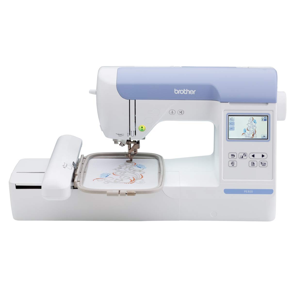 Brother PE800 5"x7" Embroidery Machine with 138 Designs and 11 Lettering Fonts