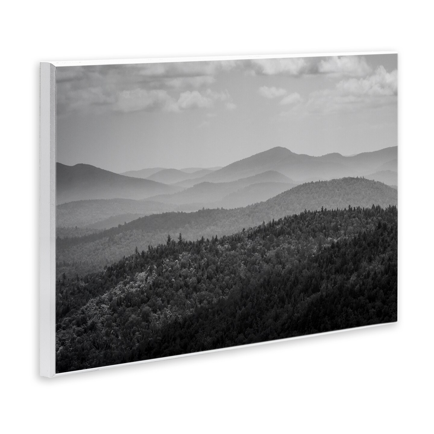Stupell Industries Misty Adirondack Mountains Wall Plaque, design by James Rodewald