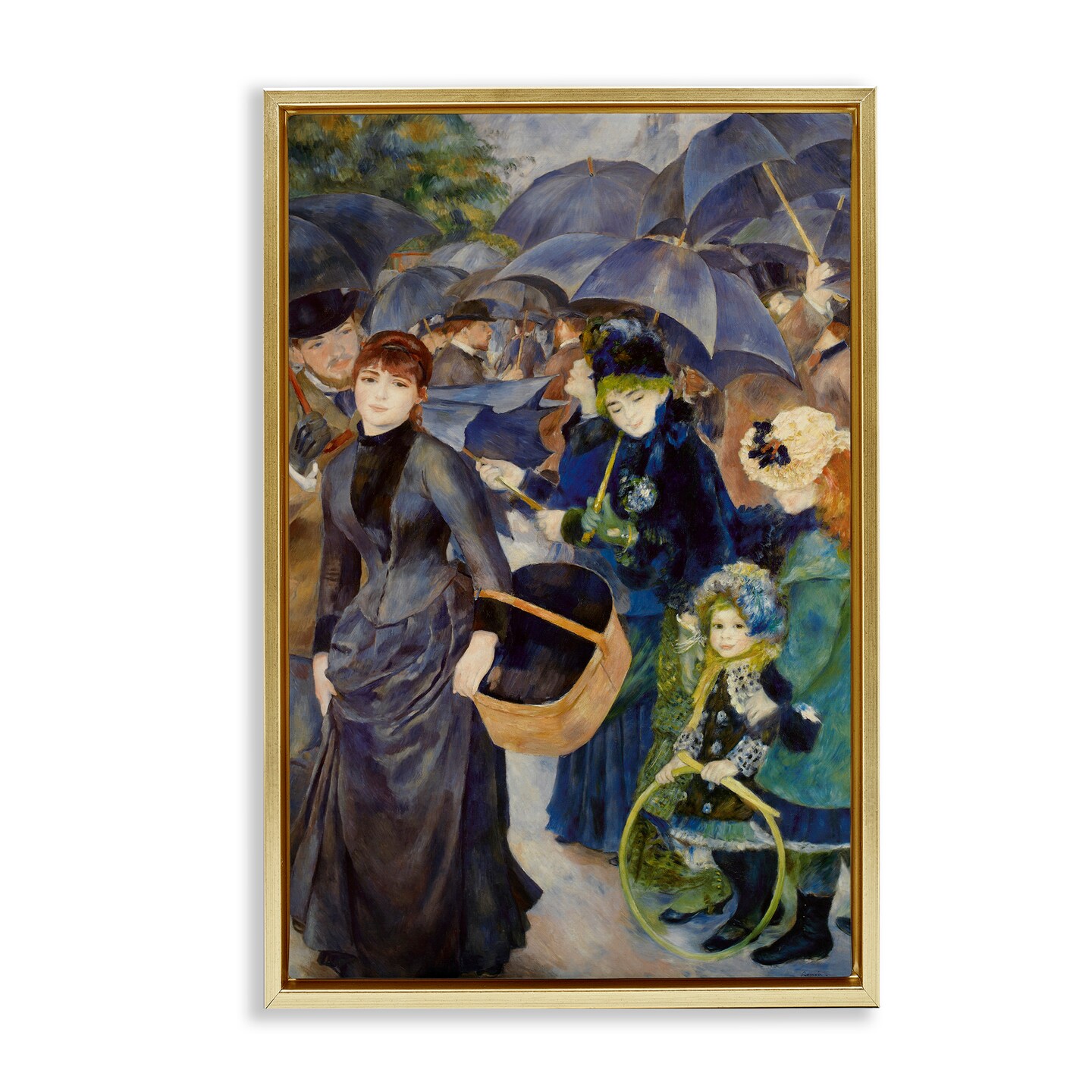 Stupell Industries The Umbrellas Renoir Floating Frame, design by Masters Collection
