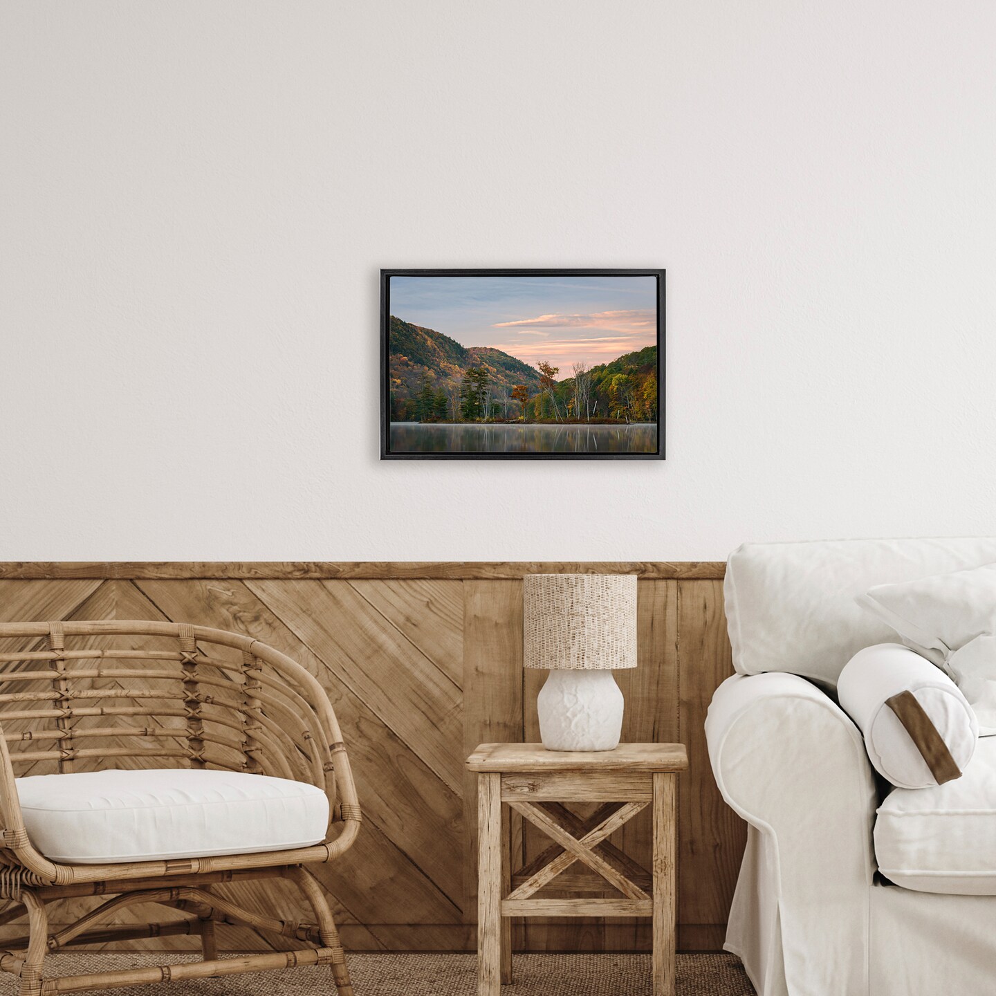 Stupell Industries Nature's Change Reflection Floating Frame, design by James Rodewald