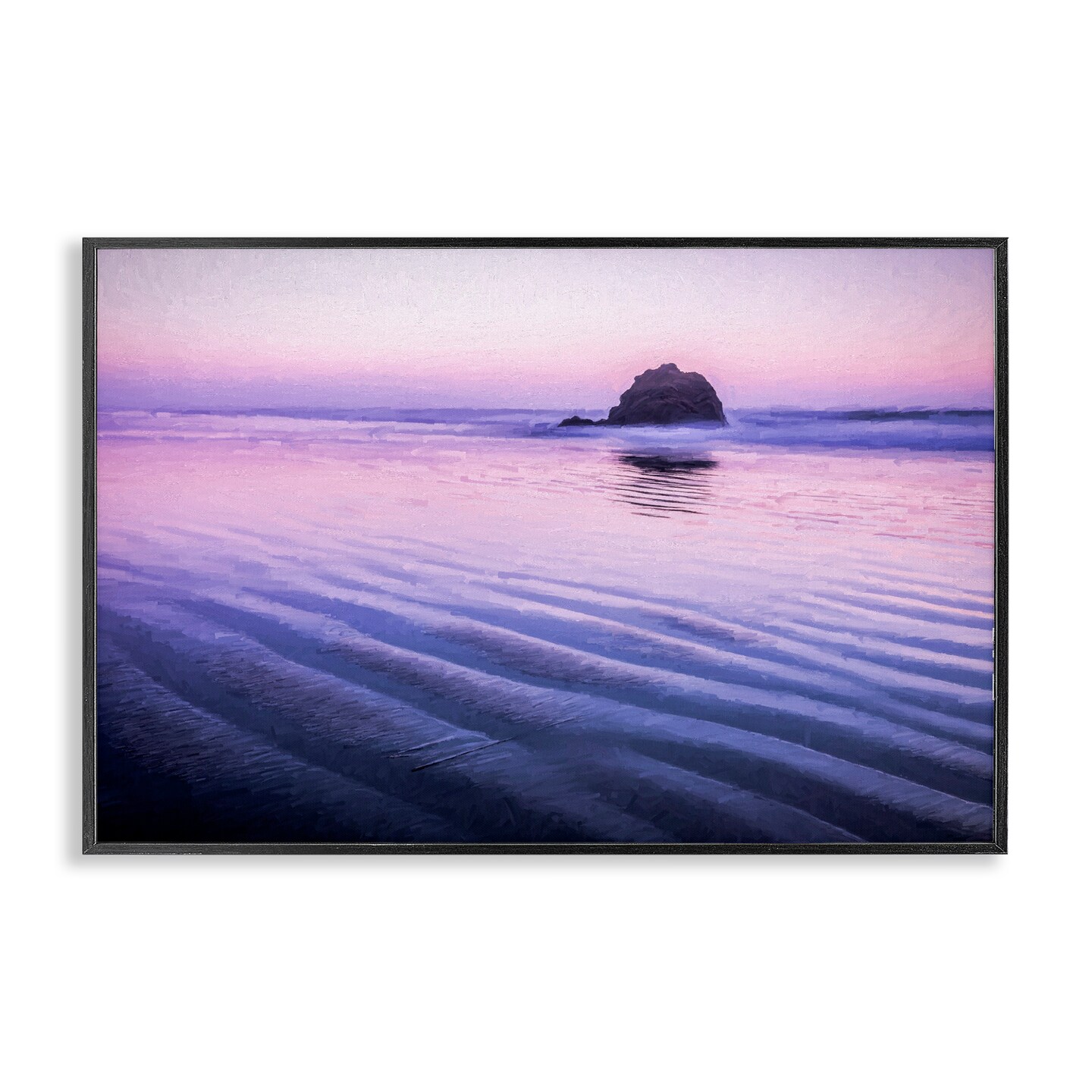 Stupell Industries Tranquil And Still Waters Framed Giclee, design by Jon Evan