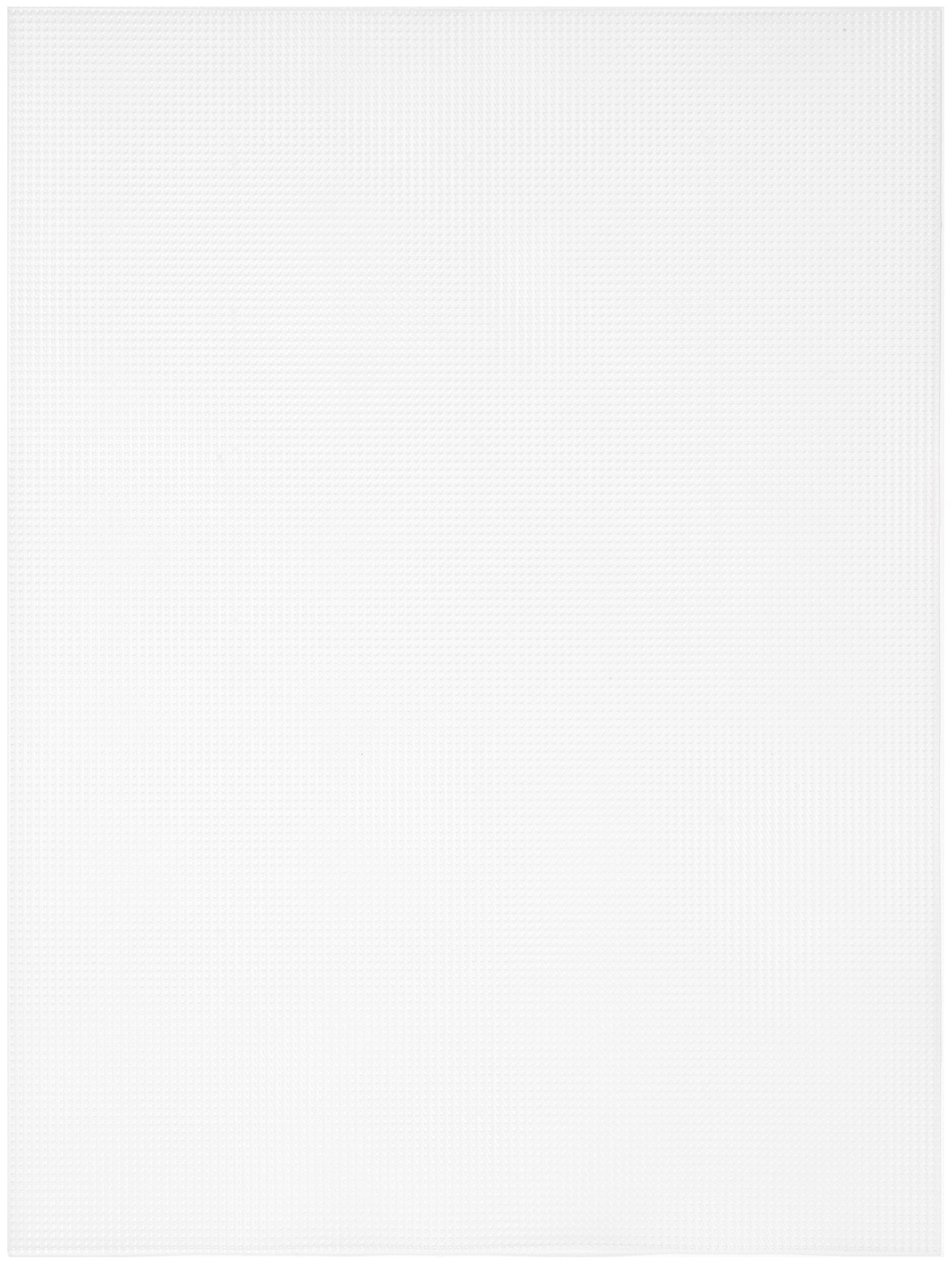 CousinDIY Perforated Plastic Canvas 14 Count 8.5&#x22;X11&#x22;-Clear