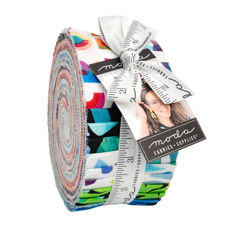 Radiant 2.5" Strip Roll (Jelly Roll) by Amarilys Henderson for Moda (21840JR)
