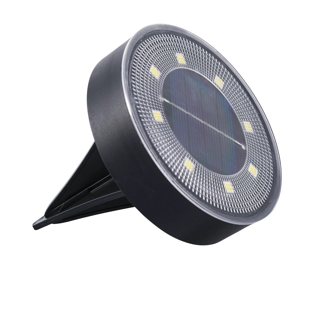 LED Solar Garden Lamp Disk Waterproof In-Ground Lights Driveway Pathway